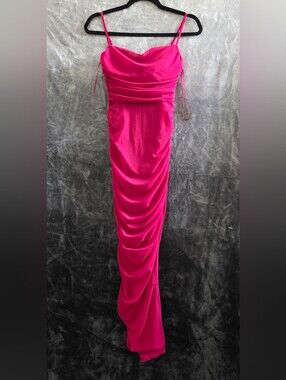 Express Hot Pink Mesh Body Contour Dress XS NWOT